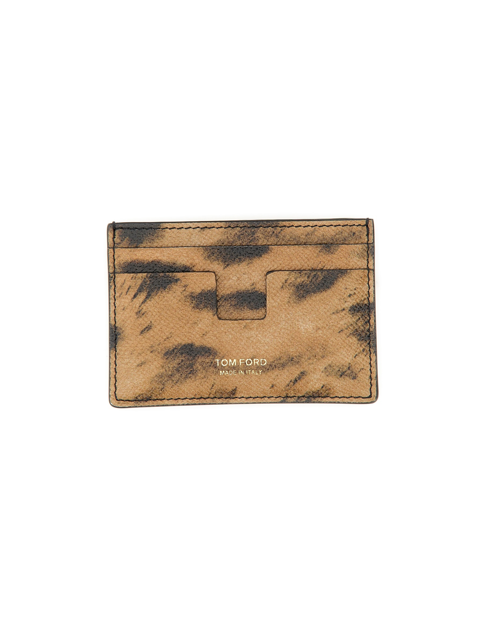 Tom Ford T Line Classic Card Holder In Multicolore