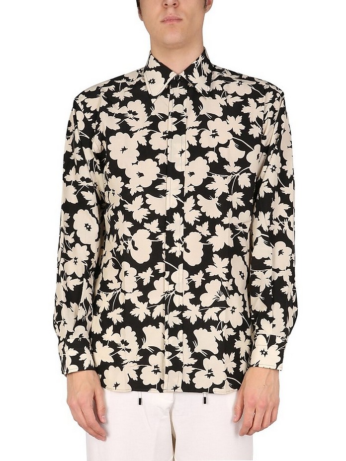 Shirt With Floral Pattern - Tom Ford