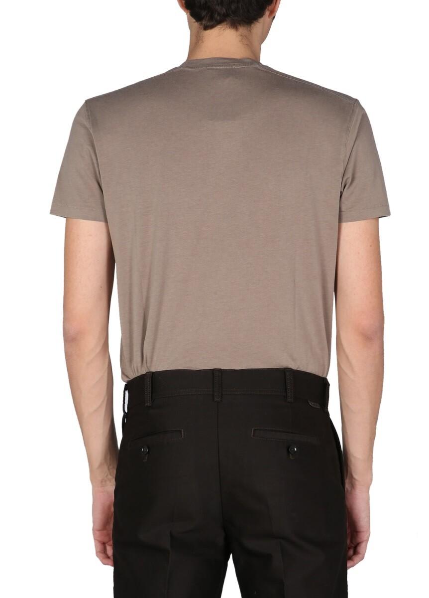 Tom Ford T-Shirt With Embroidered Logo 48 at FORZIERI