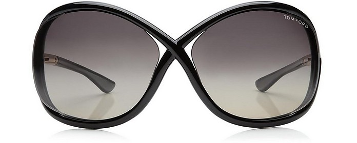 WHITNEY FT009 B5 Oversized Sonnenbrille in rund - Tom Ford