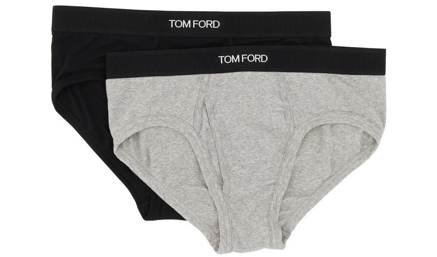 Tom Ford Pack Of Two Boxers L at FORZIERI