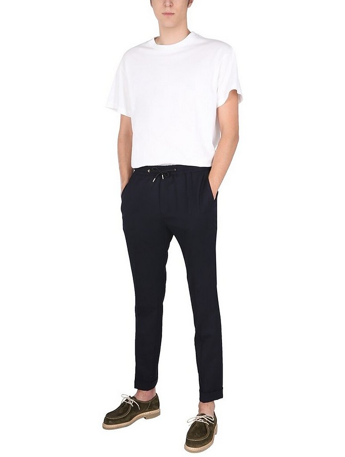 "Drawcord" Pants With Drawstring At The Waist - Paul Smith