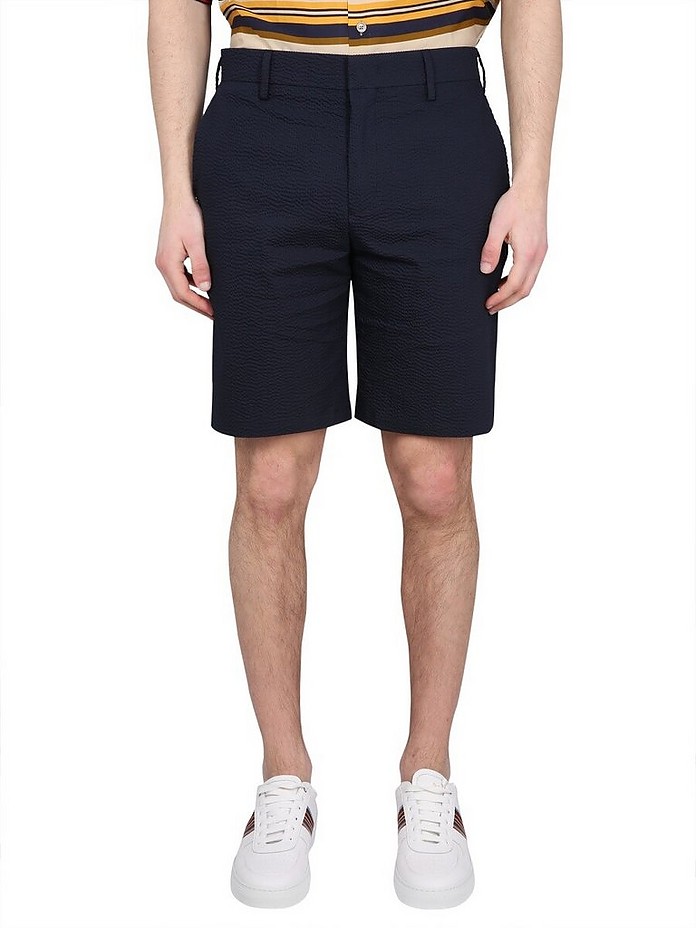 Cotton Bermuda Shorts - Paul Smith