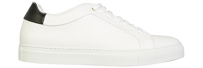 White Leather Sneakers - Paul Smith