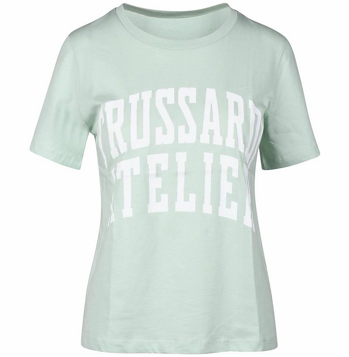 Women's Aqua T-Shirt - Trussardi