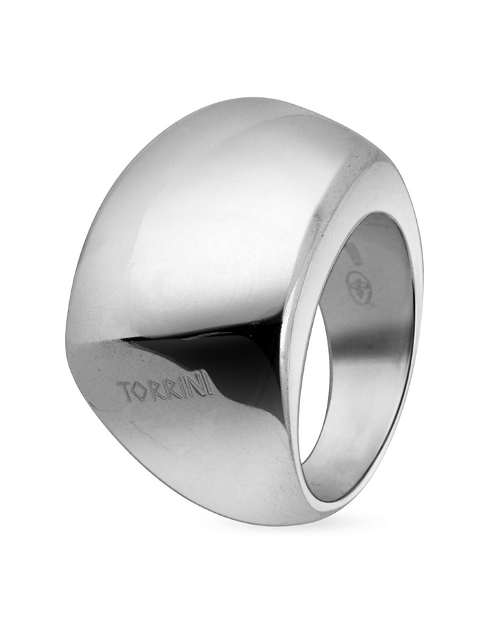 Trapezoidal Sterling Silver Ring - Torrini