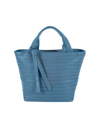 Alma Tonutti, Bags, Alma Tonutti Navy Basket Weave Tote Handbag