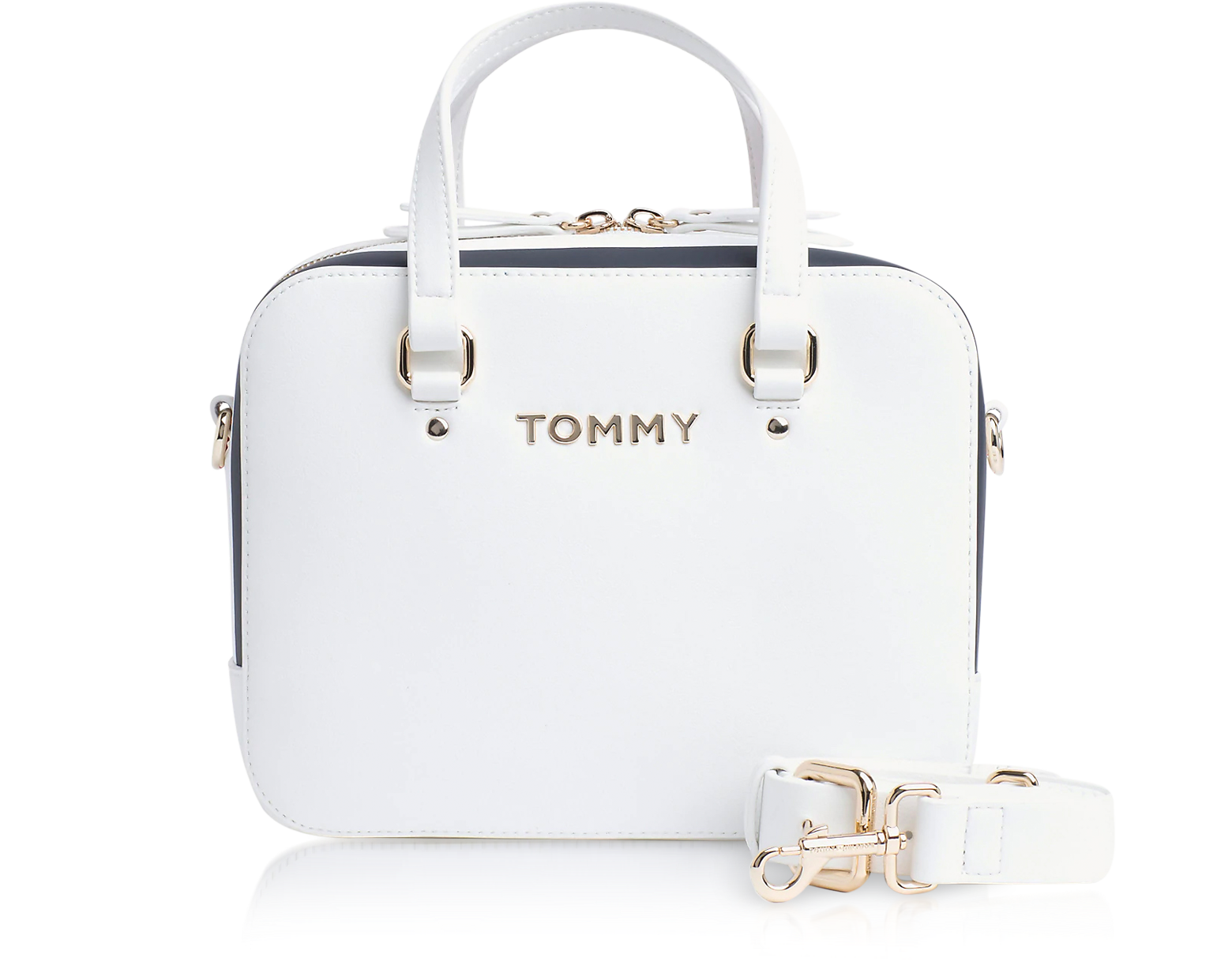 tommy hilfiger white bag