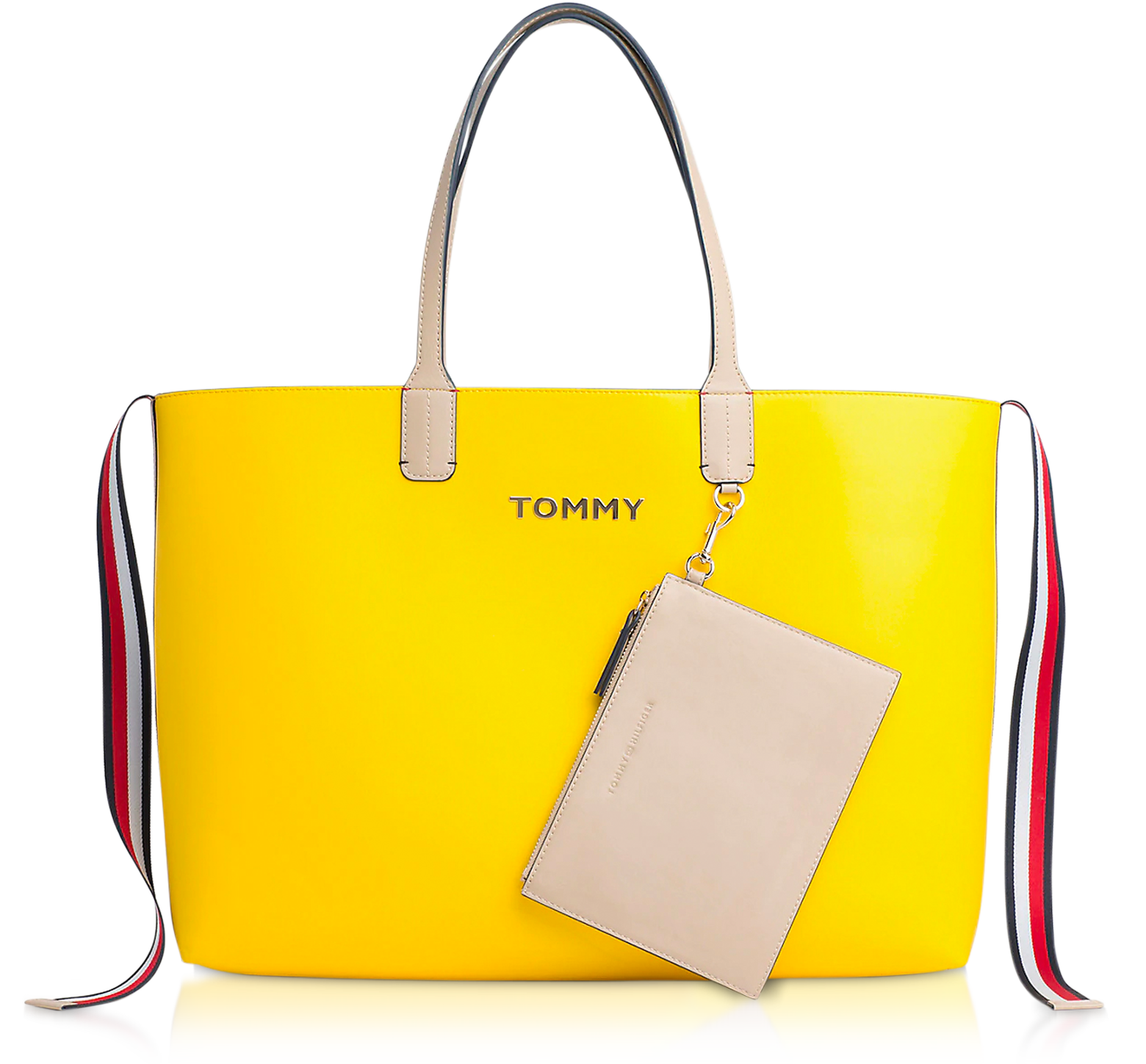 tommy hilfiger yellow purse