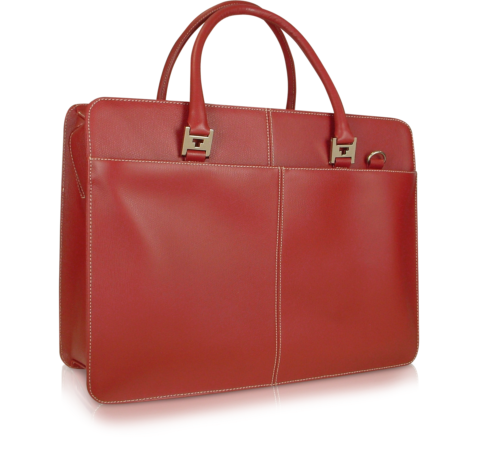 Tavecchi Rialto - Dark Red Leather Laptop Case w/Removable Sleeve at ...
