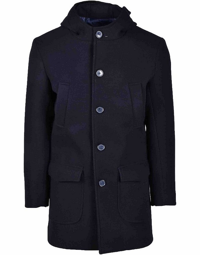 Men's Night Blue Coat - Twelve Style Division   