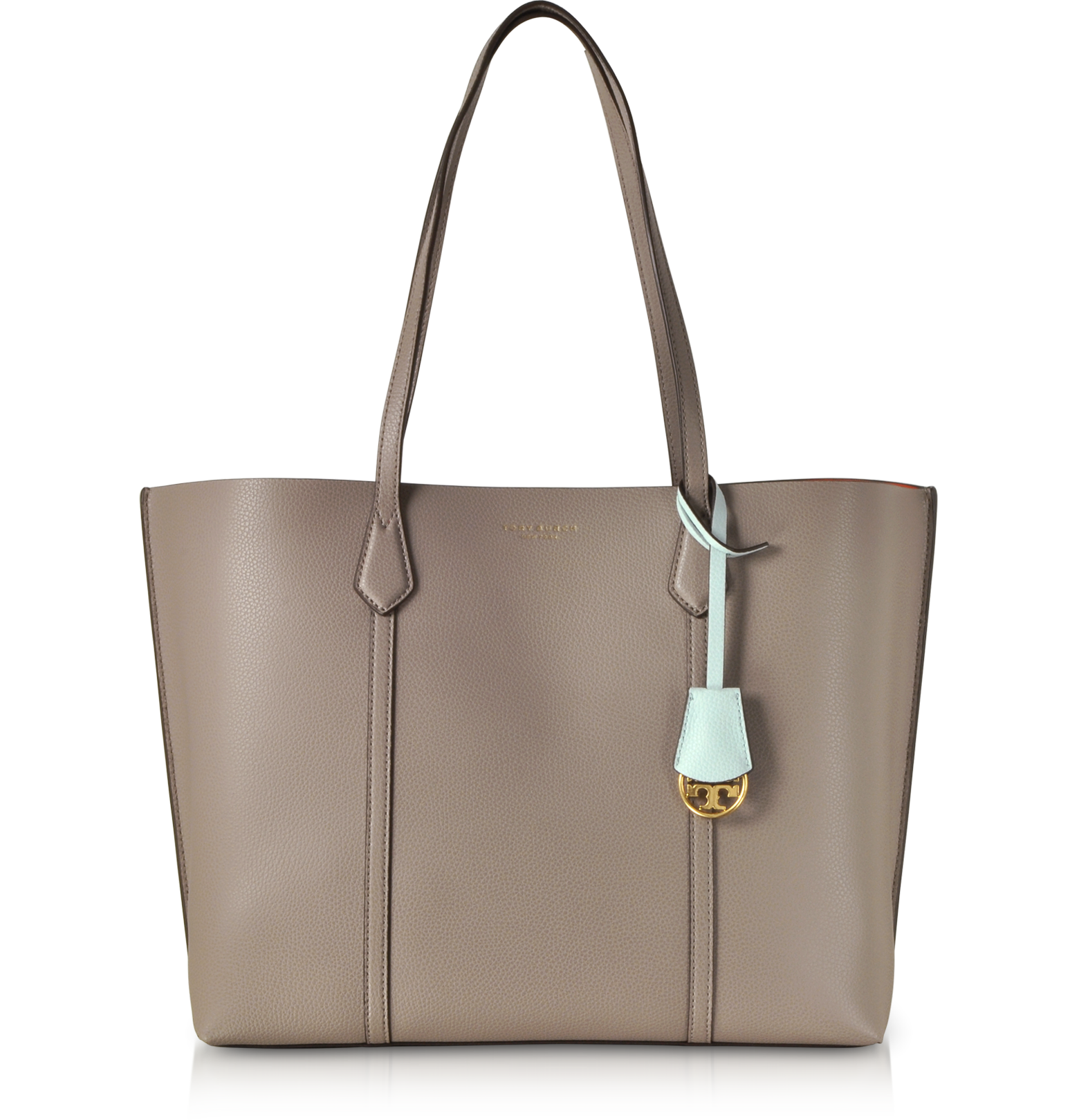 Tory Burch PERRY TRIPLE COMPARTMENT TOTE - Tote bag - gray heron
