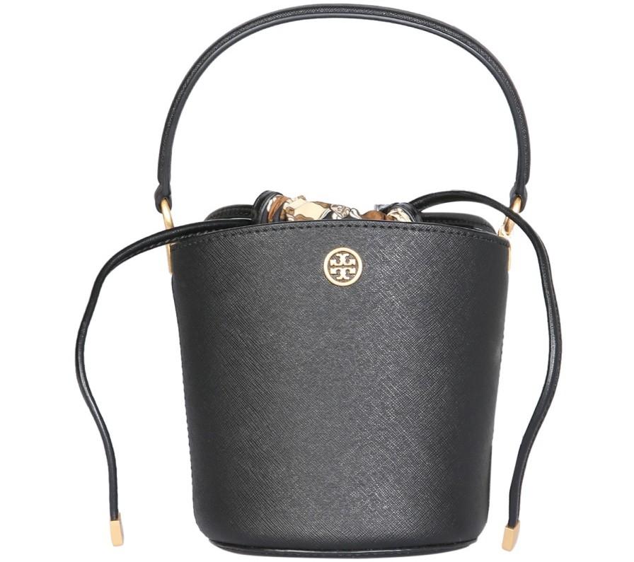 Tory Burch Robinson Mini Bucket Bag In Birch | ModeSens