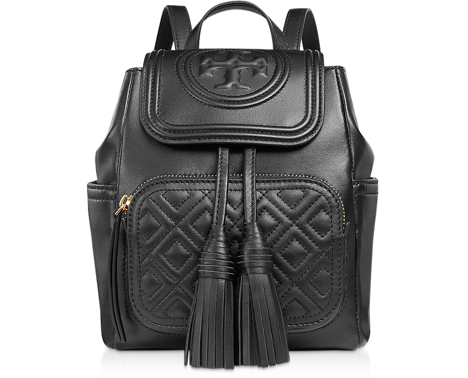 Buy Tory Burch Women's Fleming Soft Mini Backpack, Black, One Size at