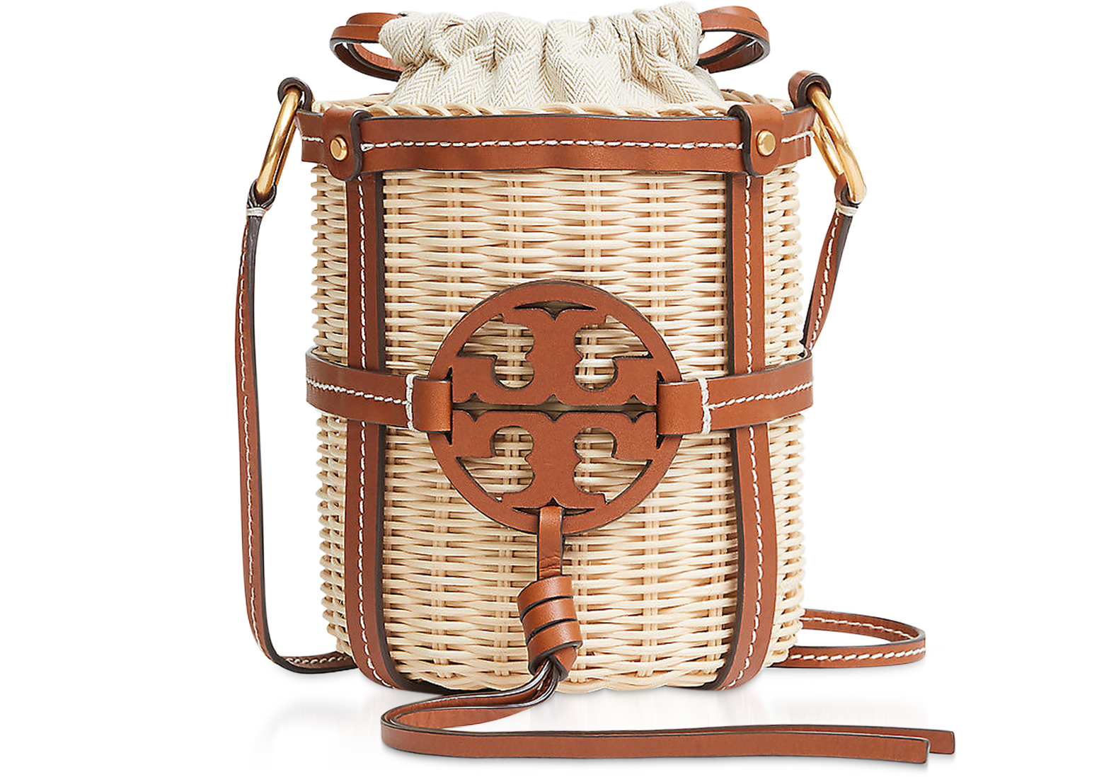 Bucket bags Tory Burch - Miller bucket bag in Light Umber color - 79323905