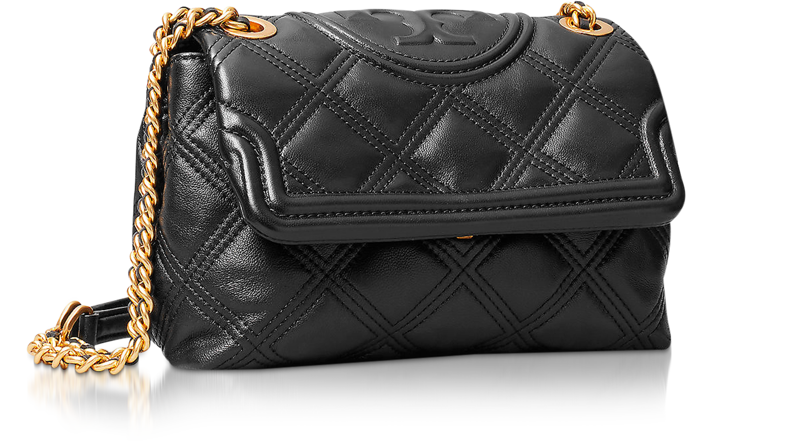 Tory Burch Fleming Soft Convertible Shoulder Bag In Black