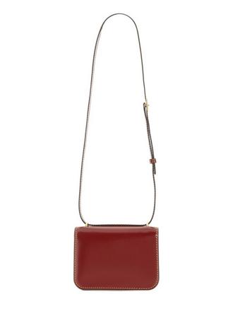 Eleanor Small Convertible Bag - Tory Burch - Leather - Red Pony
