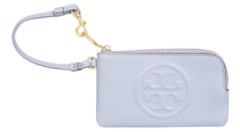 Tory Burch Perry Bombe Card Holder w/top Zip at FORZIERI