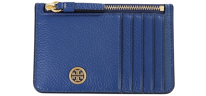 Tory Burch Card Holder With Logo at FORZIERI