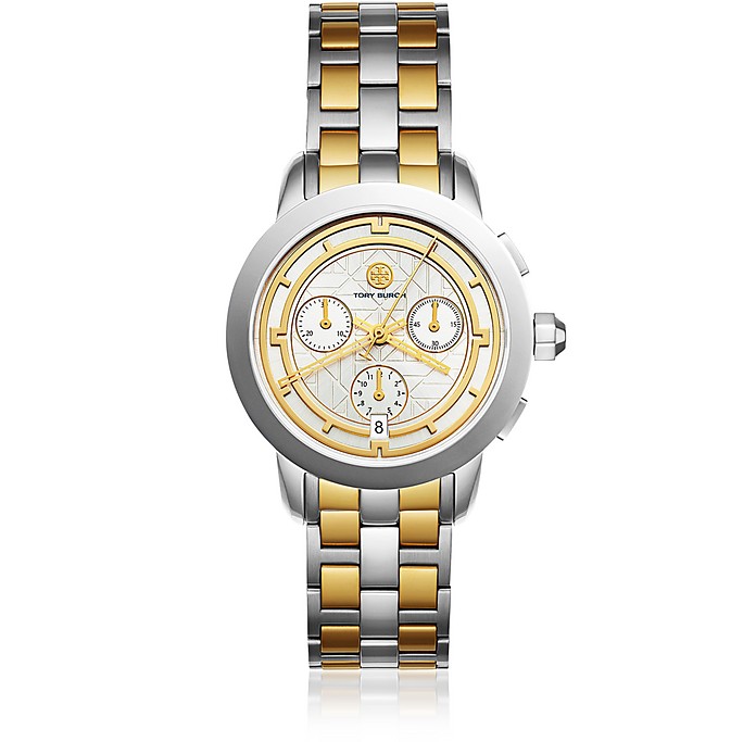 TBW1034 The Tory Two Tone Chronograph Women's Watch - Tory Burch