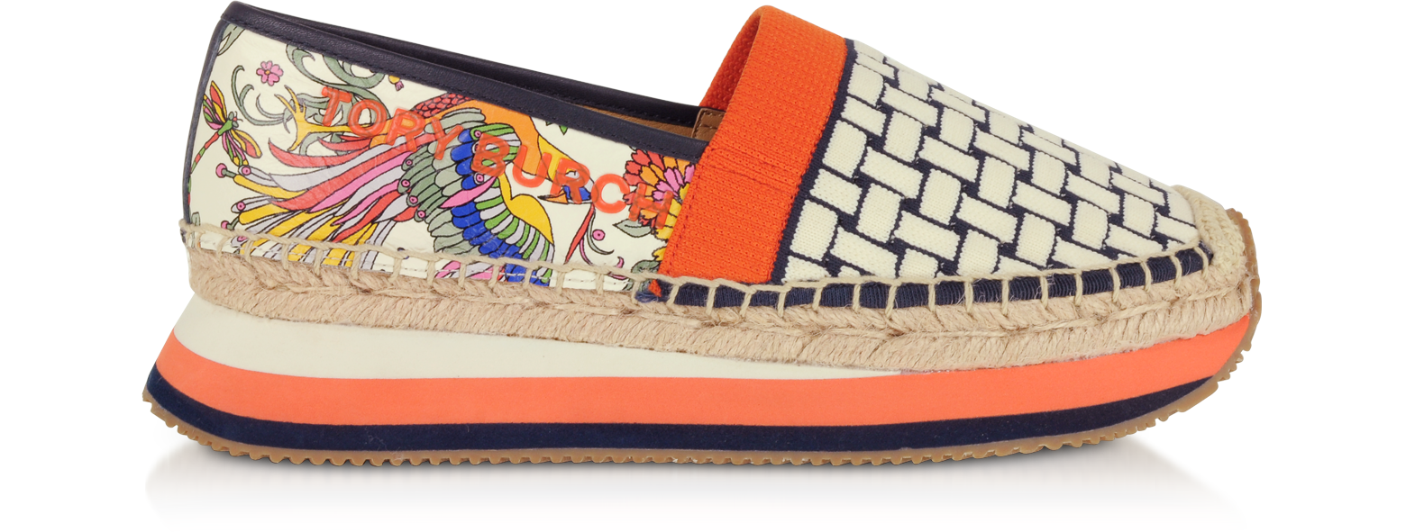 Tory Burch Daisy Slip-On Trainer Espadrilles 10 US at FORZIERI