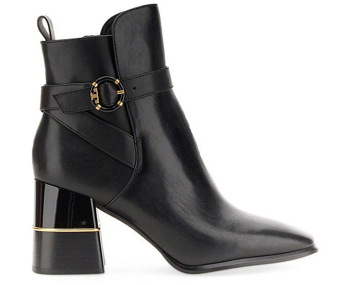 Boot With Multilogo Buckle - Tory Burch
