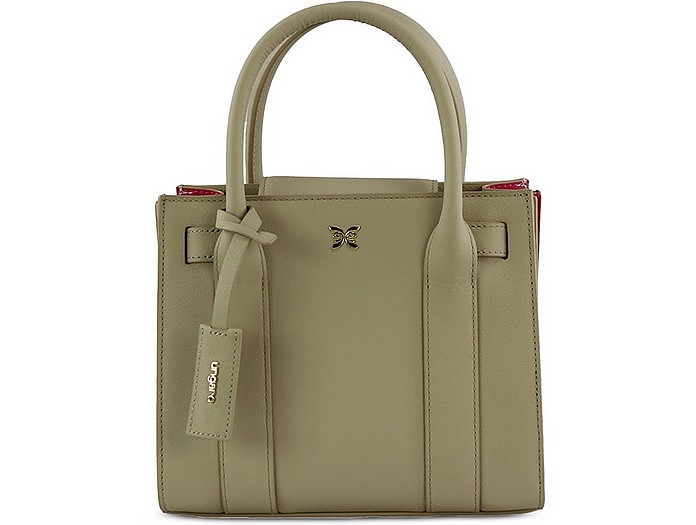 Women's Leather Everyday Mini Handbag w/Shoulder Strap - Ungaro