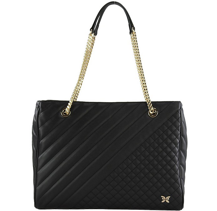 Women's Diva Leather Shopping Bag - Ungaro