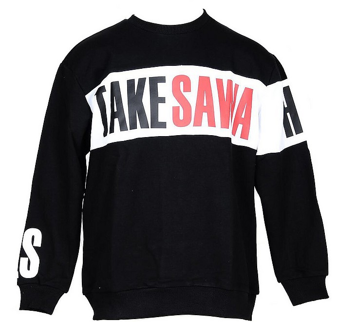 Men's Black Sweatshirt - Takeshy Kurosawa