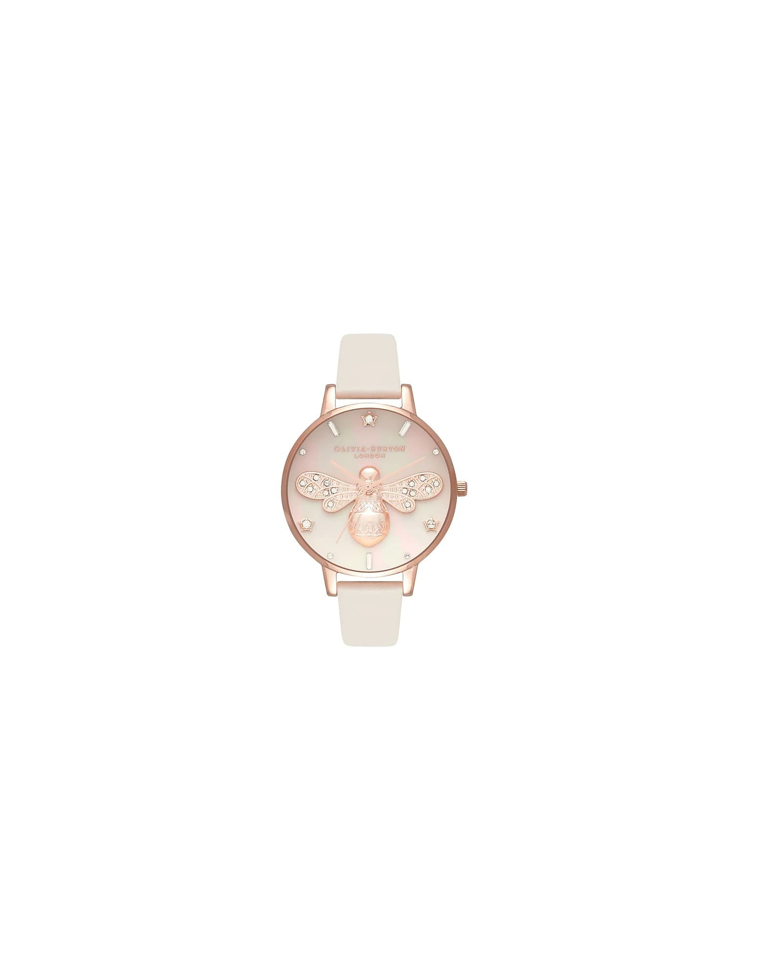 Olivia Burton Designer Women's Watches Women's Quartz Analogue Watch In Pink
