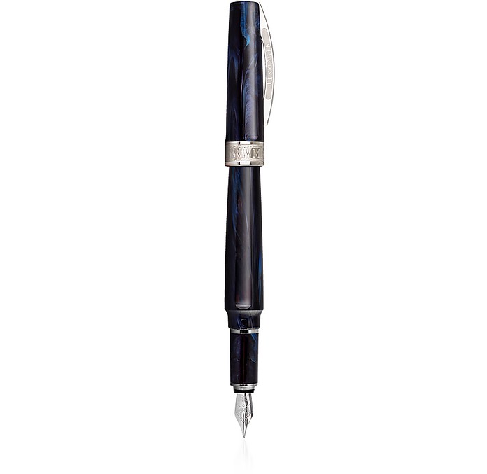 Visconti Mirage Blu notte Penna stilografica con pennino medio in acciaio colore 