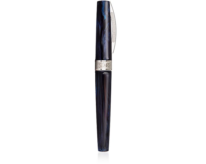 Visconti Mirage Blu notte Penna stilografica con pennino medio in acciaio colore 