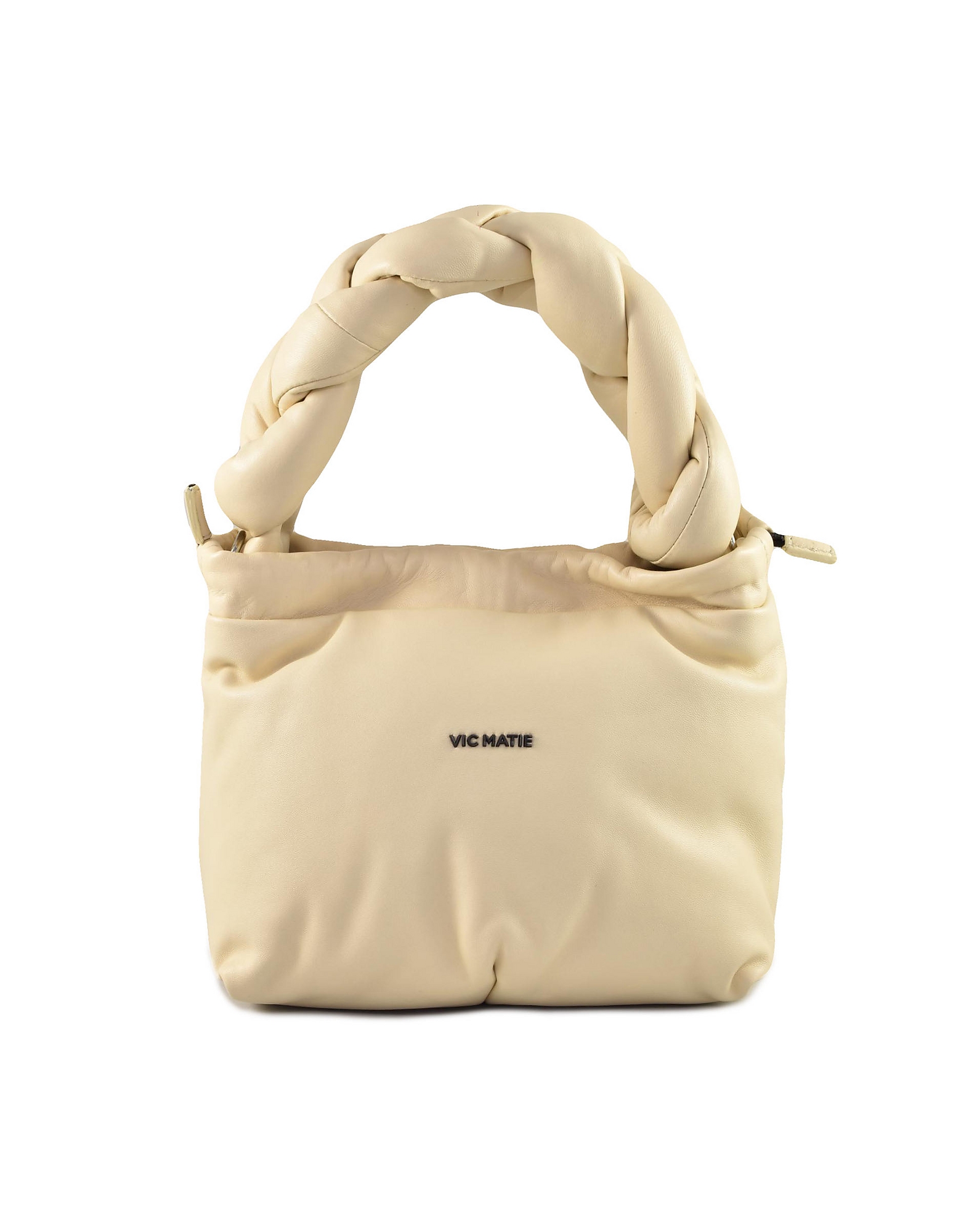 Vic Matie Designer Handbags Women's Beige Handbag In Neutres