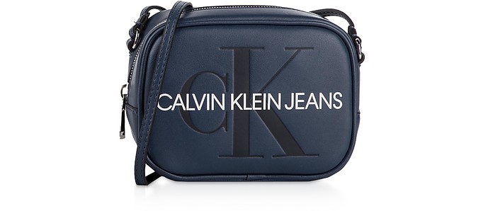 Sculpted Monogram Camera Bag w/ Signature - Calvin Klein Collection / JoNC RNV