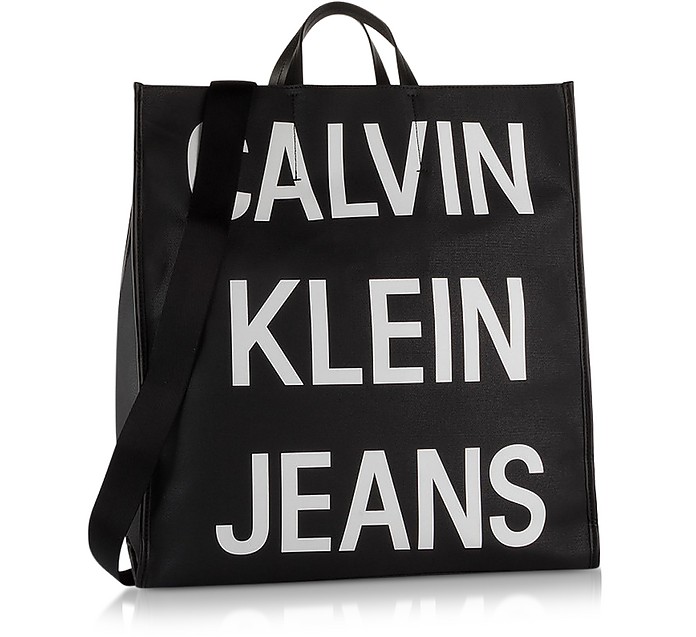 Black Signature Tote Bag - Calvin Klein Collection