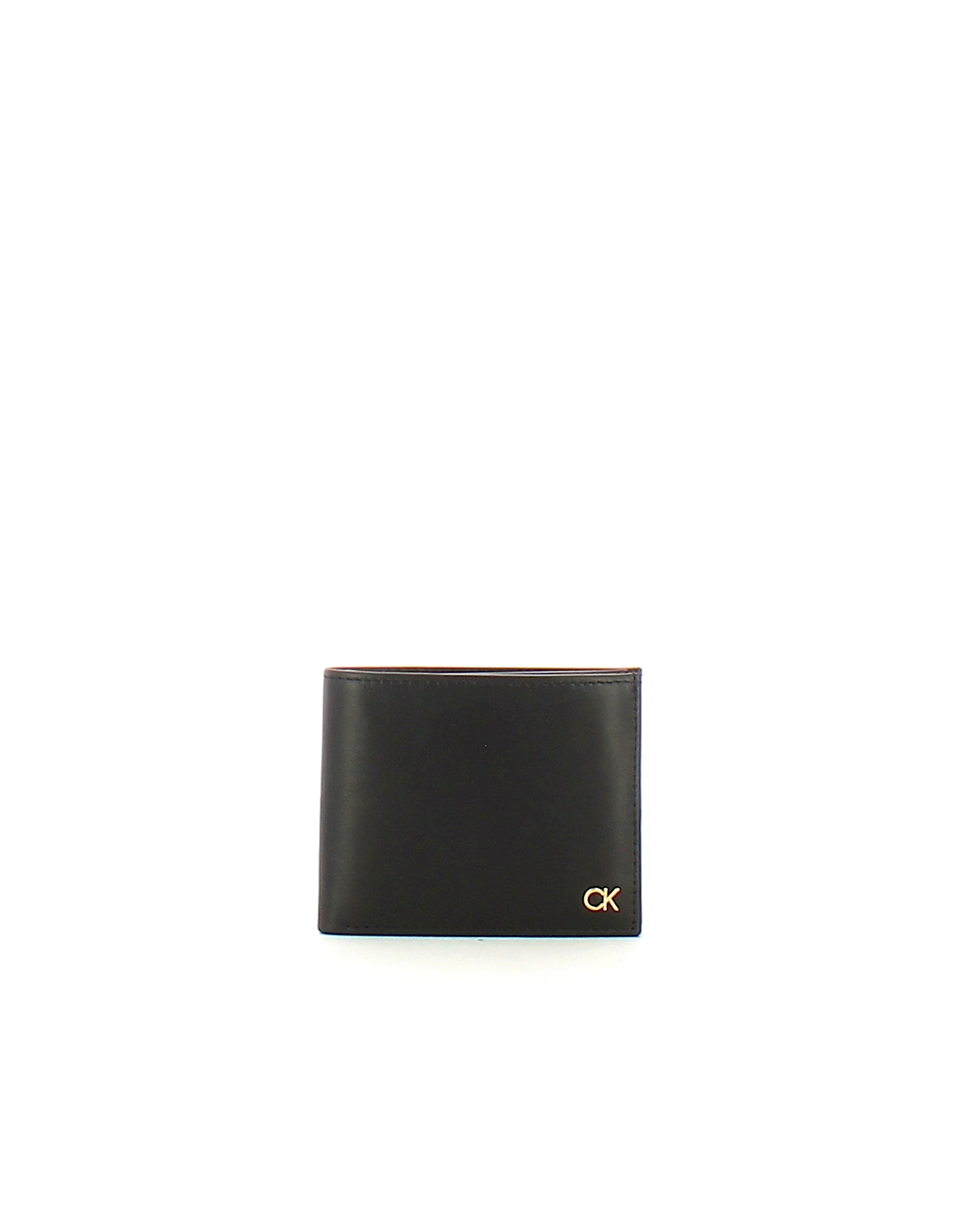 Calvin Klein Collection Designer Men's Bags Men's Black Wallet In Noir