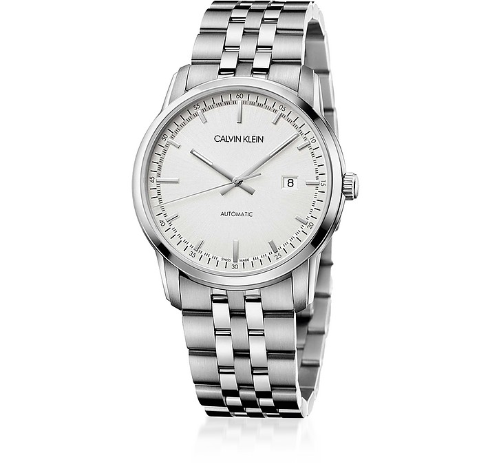 Infinite Men's Stainless Steel Automatic Watch - Calvin Klein Collection
