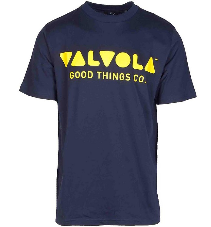 Men's Blue T-Shirt - Valvola