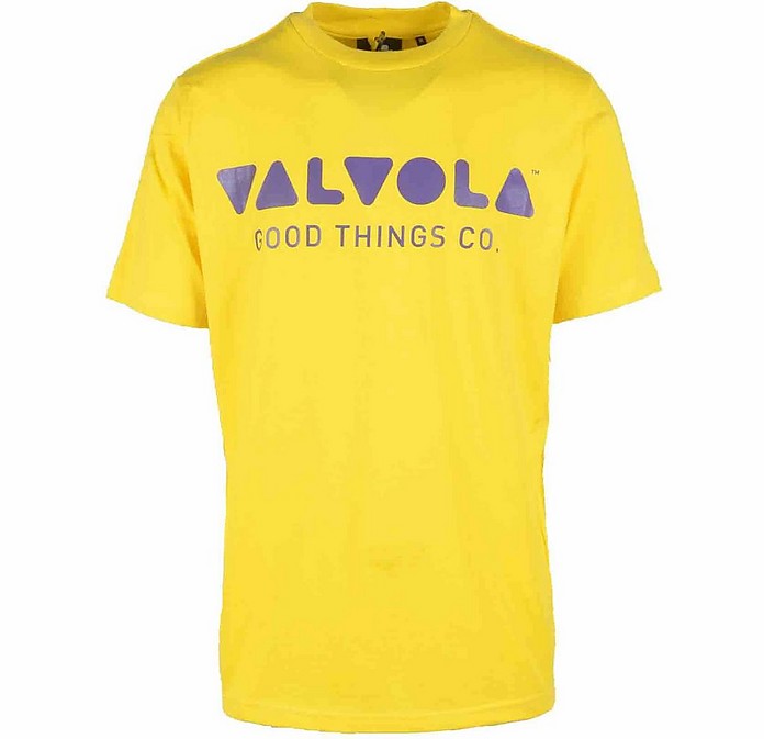 Men's Yellow T-Shirt - Valvola