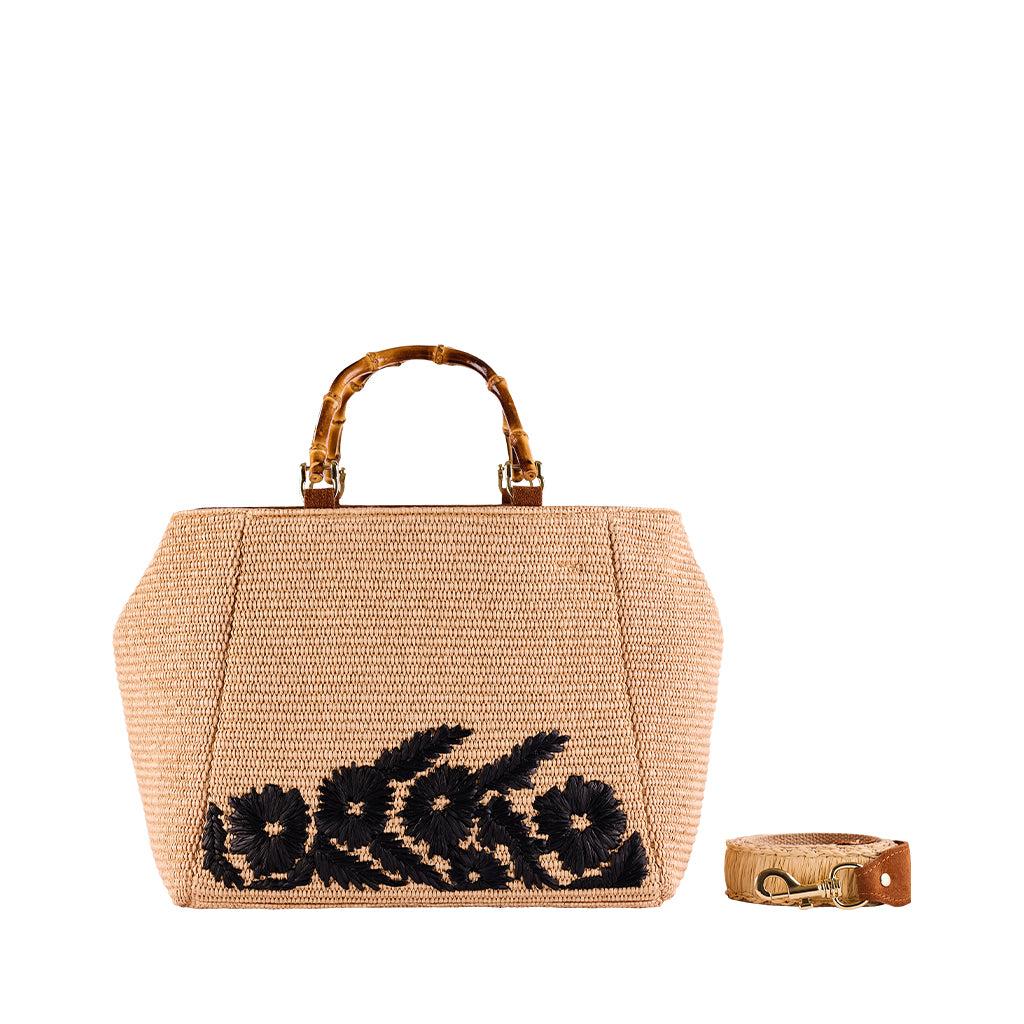 Viamailbag Designer Handbags Giava Trim - Top Handle Bag In Neutres