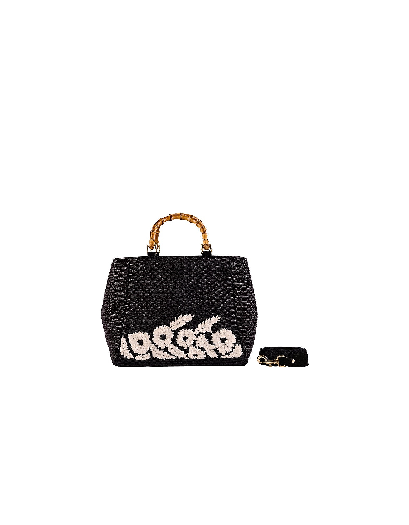 Viamailbag Designer Handbags Giava Trim - Top Handle Bag In Noir