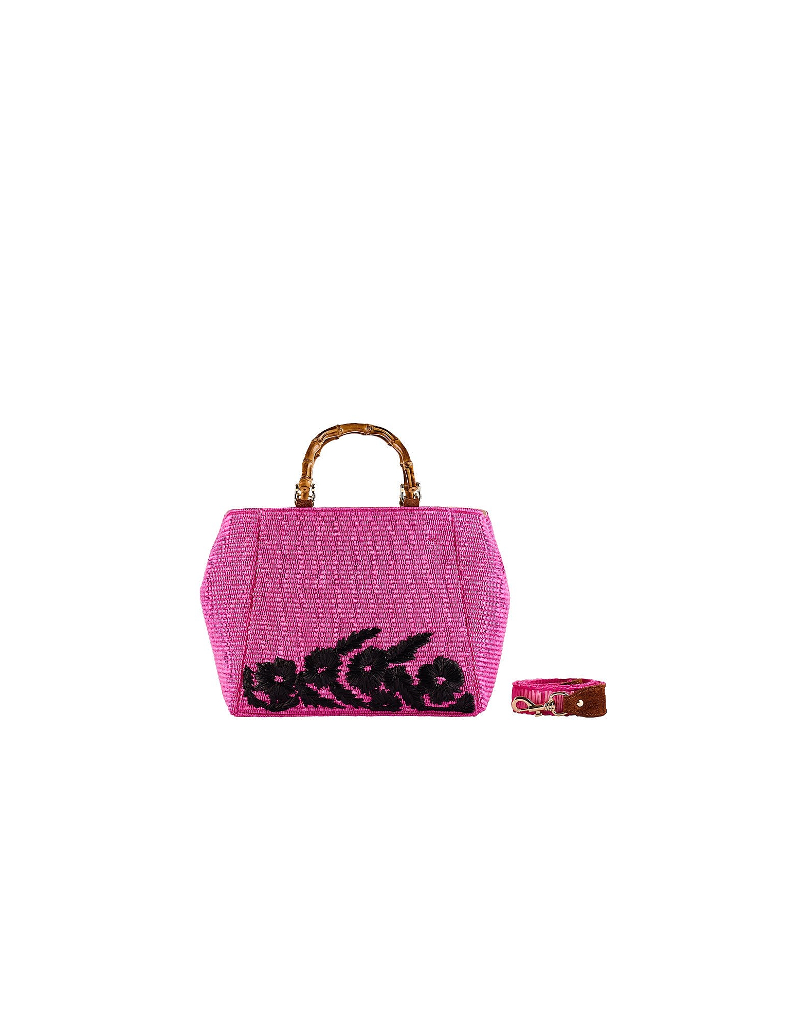 Viamailbag Designer Handbags Giava Trim - Top Handle Bag In Rose