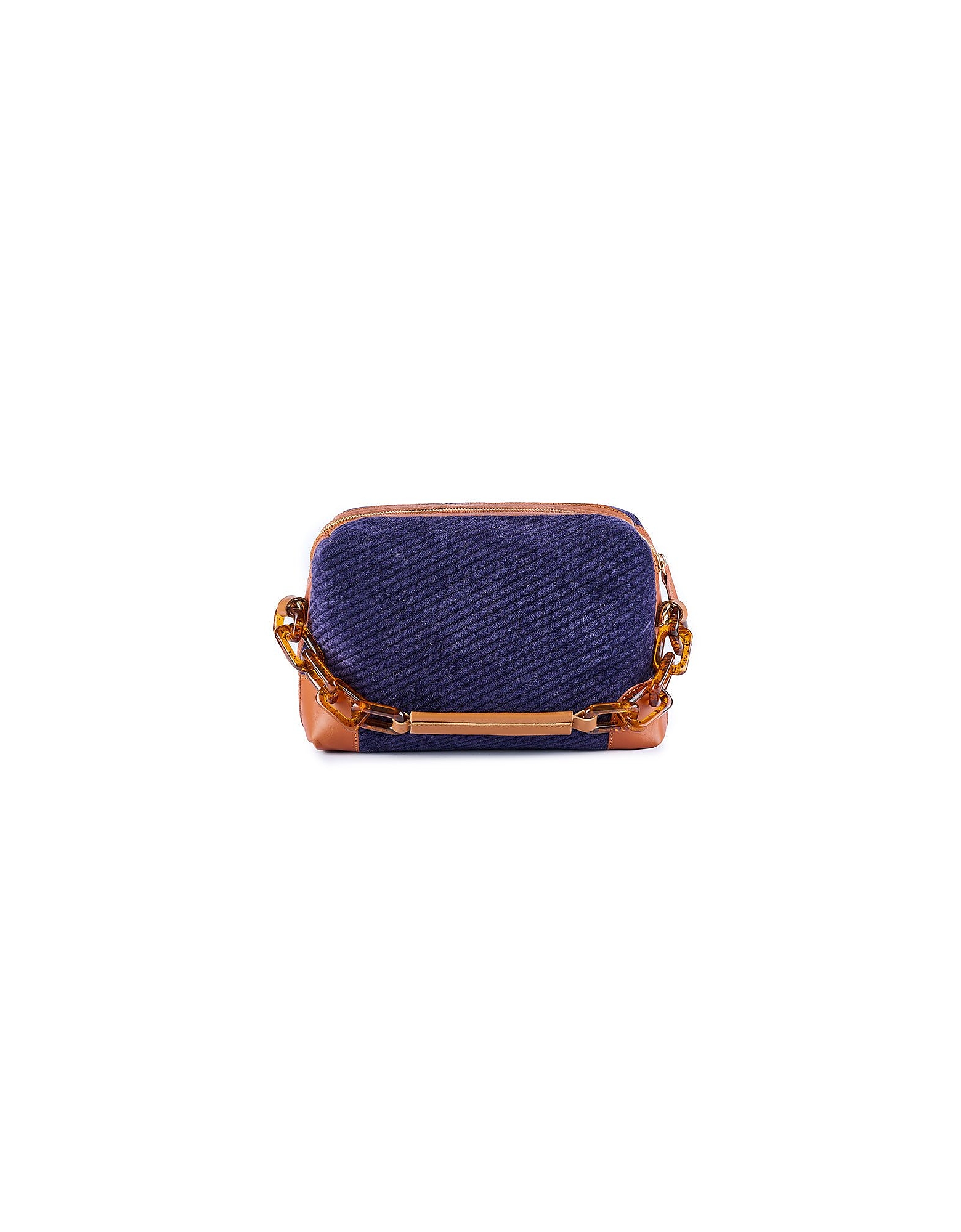Viamailbag Designer Handbags Stresa Stone - Crossbody Bag In Bleu