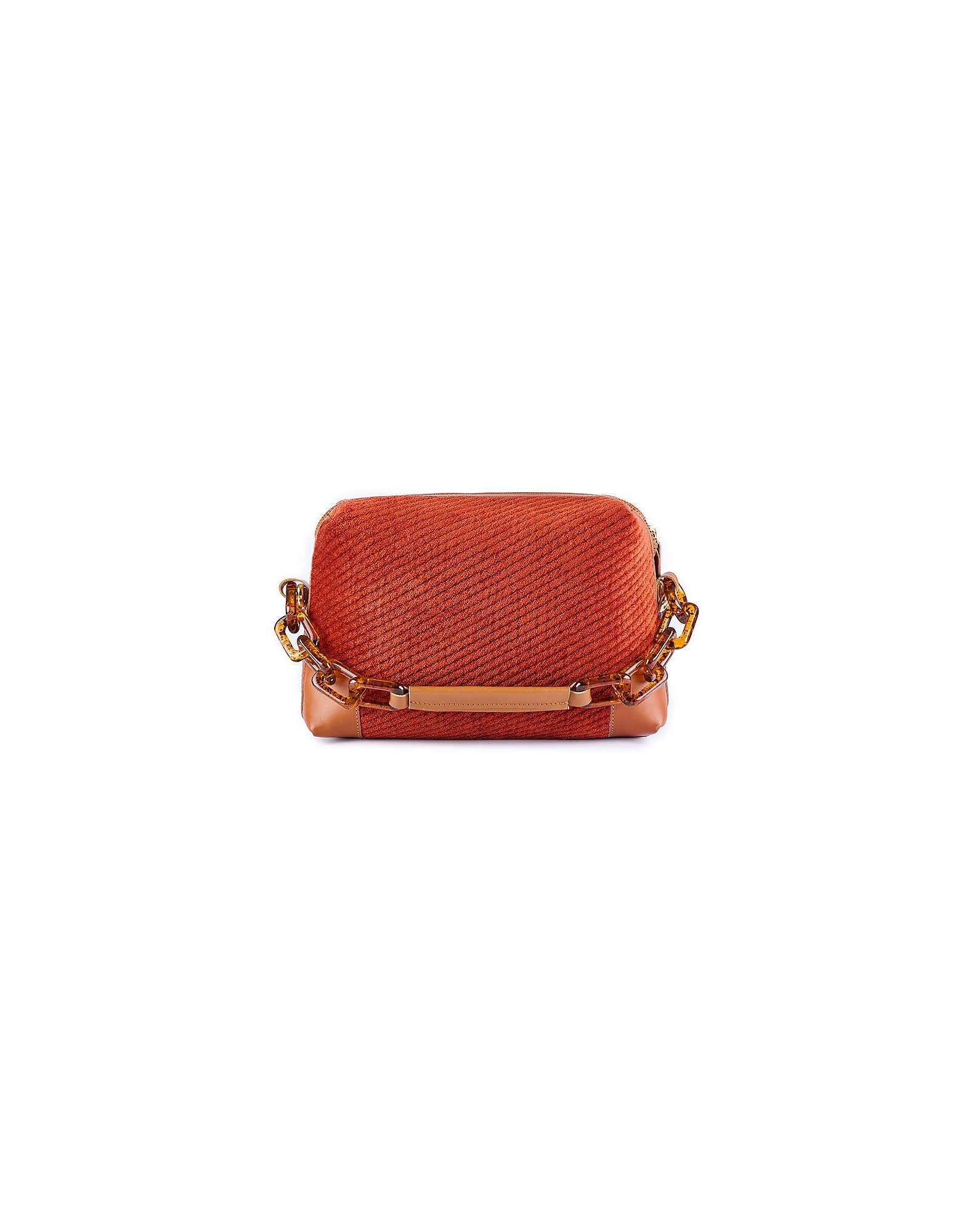 Viamailbag Designer Handbags Stresa Stone - Crossbody Bag In Orange