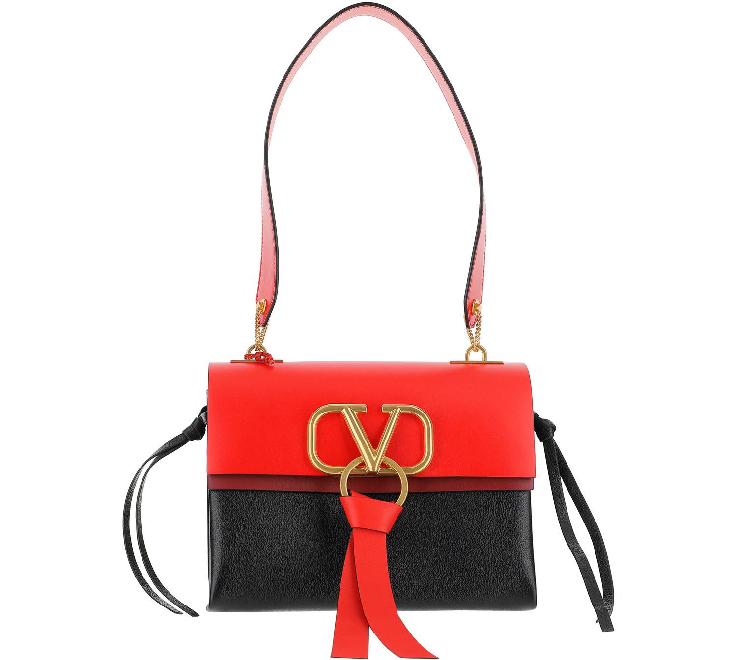Shoulder bags Valentino Garavani - VRing shoulder bag in red