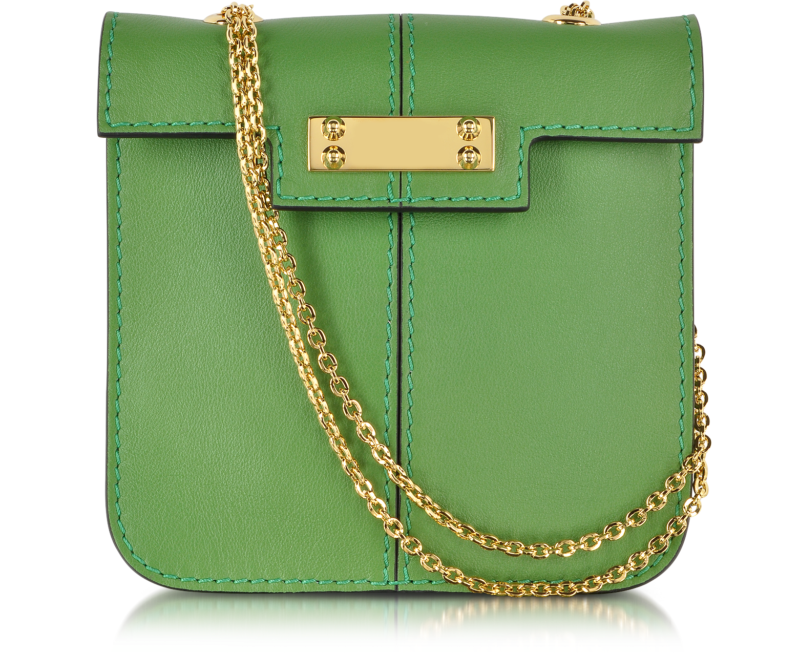 Valentino Clover Mini Shoulder Bag with Chain Strap at FORZIERI