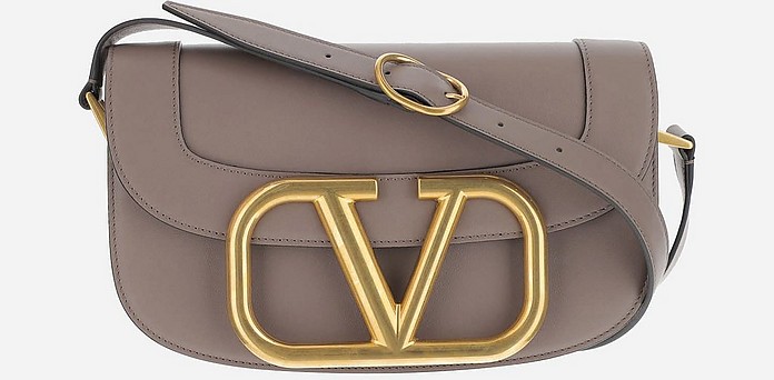 Beige Supervee Crossbody Bag - Valentino