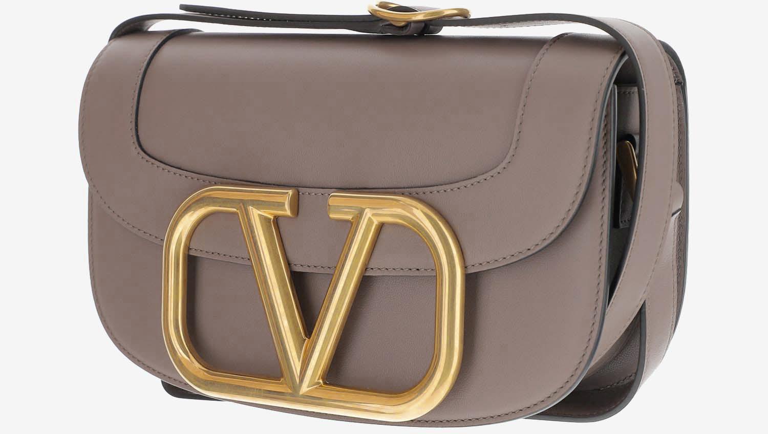 Valentino Garavani Supervee Ivory Leather Small Crossbody Bag – Queen Bee  of Beverly Hills