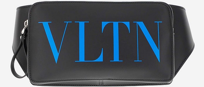 Black and Blue VLTN Waistbag - Valentino