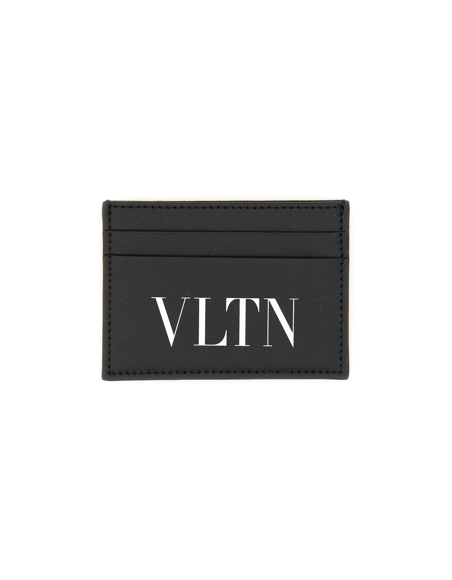 Valentino Garavani Designer Men's Bags Card Holder "vltn" In Black